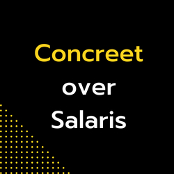 Concreet over salaris